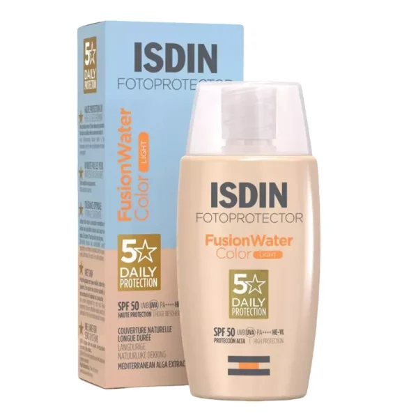 ضد آفتاب رنگی لایت ایزدین Isdin مدل Fusion Water Magic