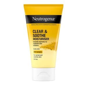 کرم آبرسان زردچوبه نوتروژینا مدل Clear and Soothe | حجم 75 میل