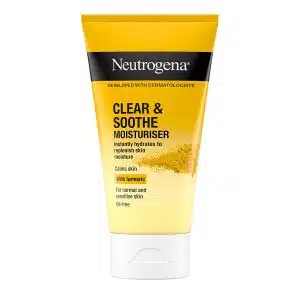 کرم آبرسان زردچوبه نوتروژینا مدل Clear and Soothe | حجم 75 میل