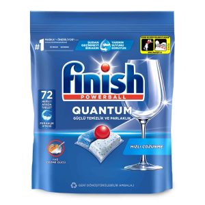 قرص ماشین ظرفشویی فینیش مدل Quantum | بسته 72 عددی
