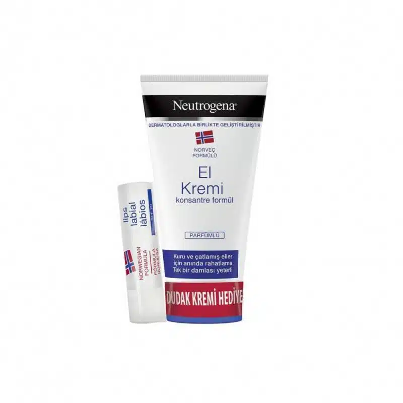پک کرم دست و بالم لب SPF20 نوتروژینا