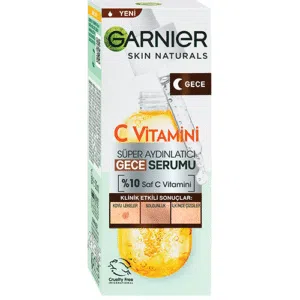 سرم شب روشن کننده ویتامین C گارنیر Garnier | حجم 30 میل
