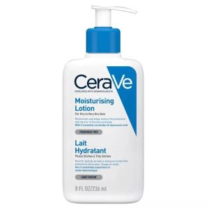 لوسیون مرطوب کننده سراوی مناسب پوست خشک تا خیلی خشک مدل Moisturizing Lotion | حجم 236 میل
