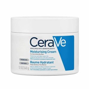 کرم مرطوب کننده و آبرسان سراوی پوست خشک تا خیلی خشک مدل Moisturizing Cream | وزن 340 گرم