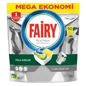 قرص ماشین ظرفشویی فیری مدل Platinum بسته 90 عددی