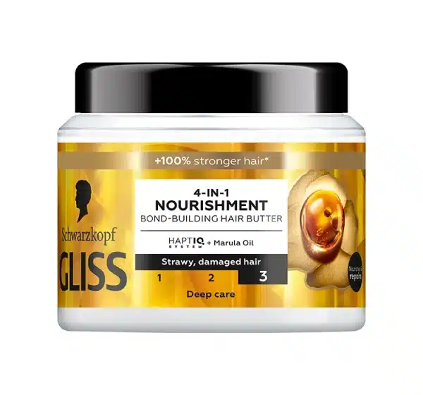 ماسک مو 4 در 1 طلایی گلیس مدل Oil Nutritive