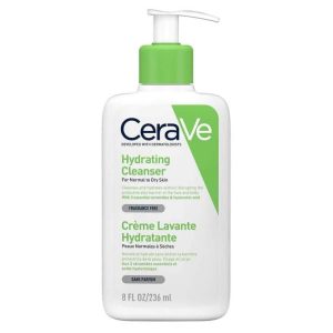 ژل شستشو صورت سراوی پوست نرمال تا خشک مدل Hydrating Cleanser | حجم 236 میل
