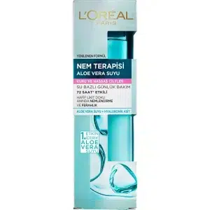 سرم آبرسان لورآل L’Oréal حاوی عصاره آلوئه ورا مناسب پوست های خشک و حساس | حجم 70 میل