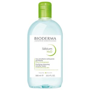 میسلار واتر بایودرما Bioderma مناسب پوست چرب | حجم 500 میل (اصل فرانسه)