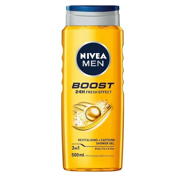 شامپو سر و بدن مردانه نیوآ Nivea مدل Boost