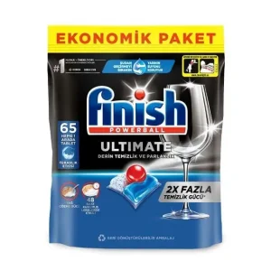 قرص ماشین ظرفشویی فینیش آلتیمیت Ultimate بسته 65 عددی