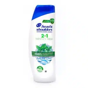 شامپو خنک کننده و ضد شوره هد اند شولدرز مدل Menthol Fresh حاوی عصاره نعنا | حجم 360 میل