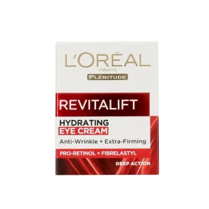 کرم دور چشم لورآل مدل رویتالیفت Revitalift ضد چروک و آبرسان | حجم 15 میل