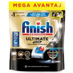 قرص ماشین ظرفشویی فینیش آلتیمیت پلاس  Ultimate Plus بسته 75 عددی