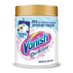 پودر لکه بر ونیش Vanish مدل Oxi Action مناسب لباس های سفید – 470 گرم | 480 گرم