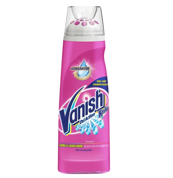 ژل لکه بر لباس ونیش Vanish مدل Oxi Action