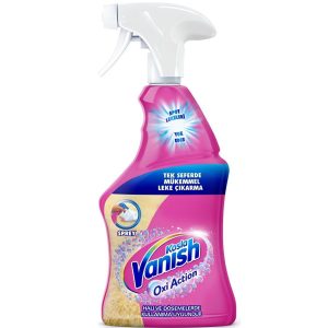 اسپری لکه بر فرش و روکش مبلمان ونیش Vanish مدل Oxi Action | حجم 500 میل