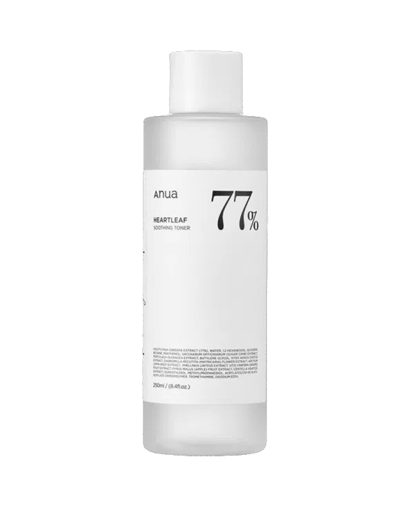 تونر آبرسان و تسکین دهنده آنوا Anua مدل Heartleaf 77%