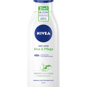 لوسیون بدن آبرسان نیوآ Nivea حاوی آلوئه ورا مناسب پوست نرمال و خشک | حجم 400 میل