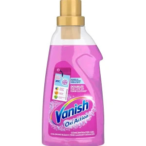 ژل مایع لکه بر و محافظ رنگ لباس ونیش Vanish مدل Oxi Action | حجم 750 میل
