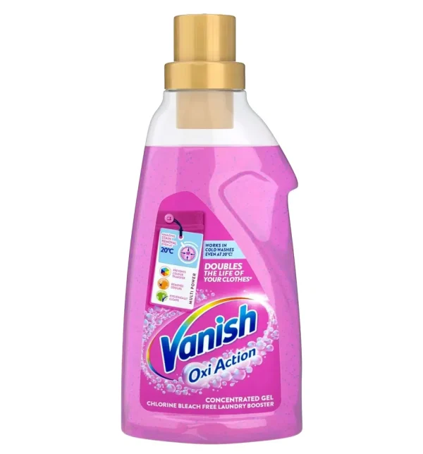 ژل مایع لکه بر و محافظ رنگ لباس ونیش Vanish
