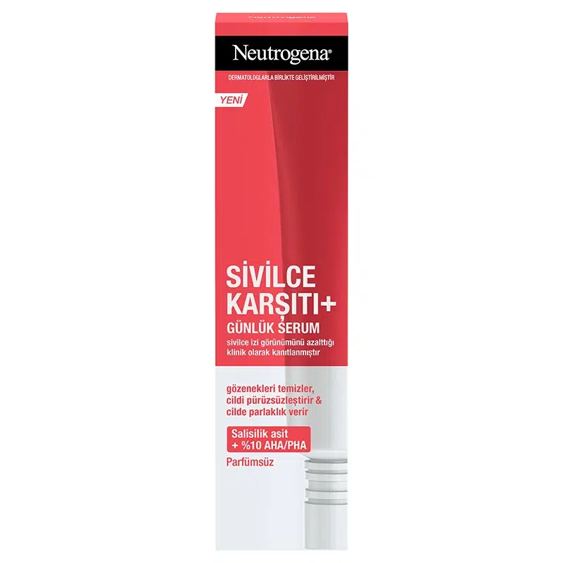 سرم ضد جوش نوتروژینا Neutrogena مدل +Sivilce Karşıtı