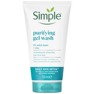 ژل شستشوی صورت سیمپل مدل Purifying – مناسب پوست چرب | حجم 150 میلی‌لیتر
