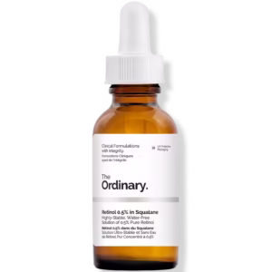 سرم رتینول 0.5٪ در اسکوالان اوردینری The Ordinary – ضدچروک و جوان‌ساز پوست | حجم 30 میلی‌لیتر