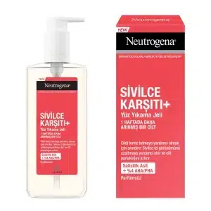 ژل شستشوی ضد جوش نوتروژینا Neutrogena مدل +Sivilce Karşıtı | حجم 200 میل