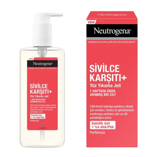 ژل شستشوی ضد جوش نوتروژینا Neutrogena