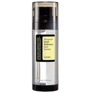 اسنس دوگانه حلزون کوزارکس COSRX مدل Advanced Snail Radiance Dual Essence | حجم 80 میل