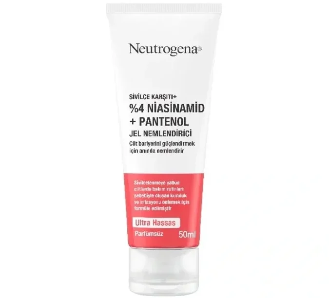ژل مرطوب کننده و ضد جوش نوتروژینا Neutrogena مدل +Sivilce Karşıtı