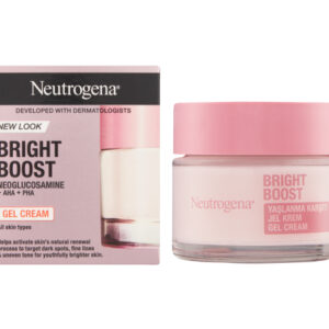 ژل کرم ضد چروک و روشن کننده نوتروژینا Neutrogena مدل Bright Boost | حجم 50 میل