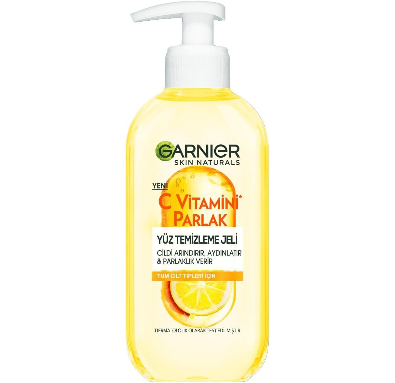 ژل شستشوی صورت ویتامین سی گارنیر مدل C Vitamini Parlak