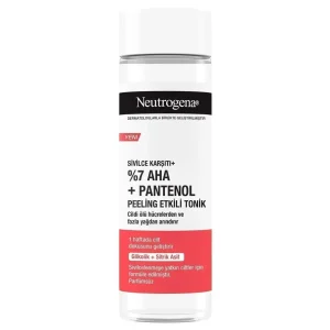  تونر لایه بردار نوتروژینا Neutrogena حاوی AHA 7% و پانتنول مناسب پوست‌های مستعد آکنه | حجم 125 میل