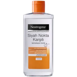 تونر پاک کننده ضد جوش سرسیاه نوتروژینا Neutrogena مدل Siyah Nokta Karşıtı | حجم 200 میلی‌لیتر