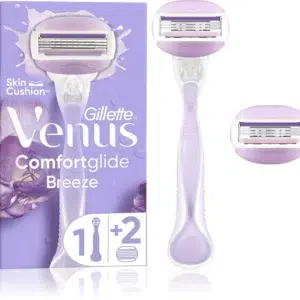 خود تراش ژیلت ونوس Venus مدل Comfortglide Breeze (دسته + 2 تیغ یدک)
