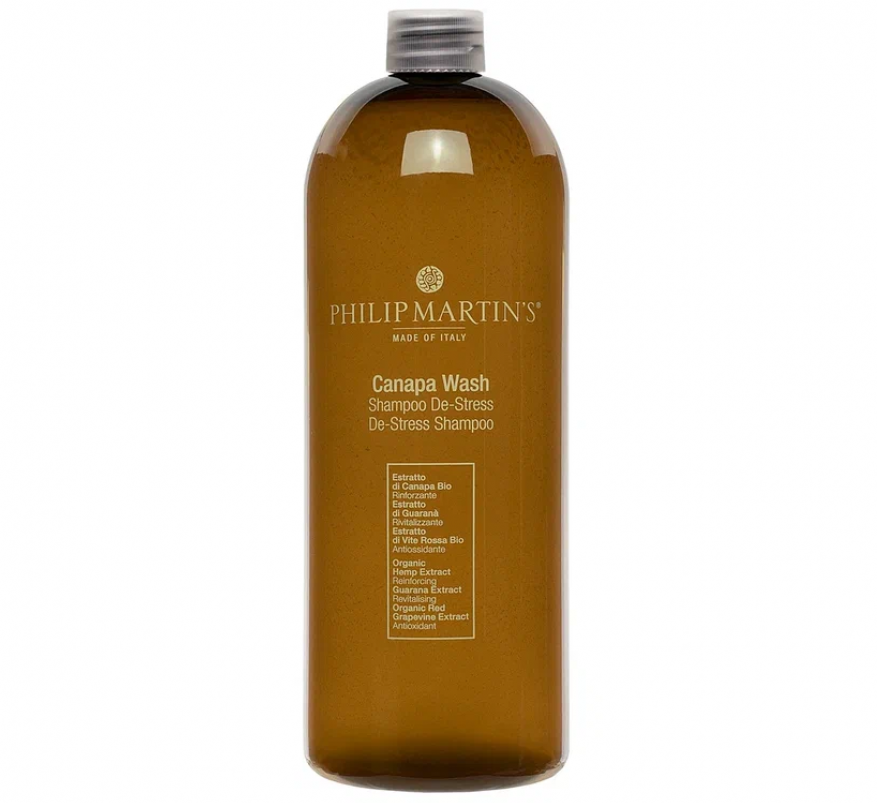 شامپو بازسازی و احیاکننده مو فیلیپ مارتینز Philip Martin's مدل Canapa Wash