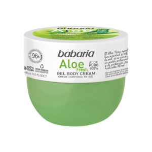 ژل کرم بدن آلوئه ورا باباریا مدل Aloe Fresh – آبرسانی 24 ساعته و مناسب انواع پوست | حجم 400 میلی‌لیتر