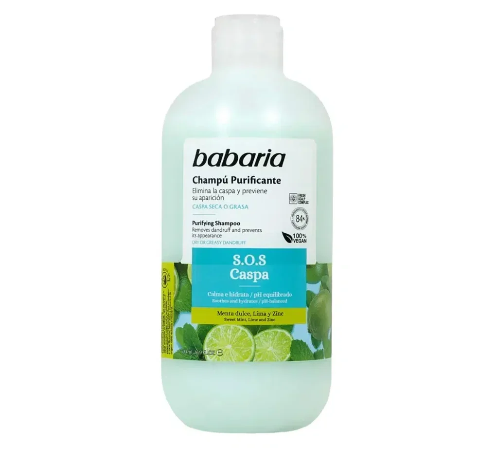 شامپو ضد شوره باباریا مدل S.O.S Dandruff Purifying