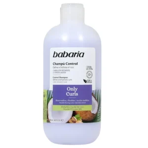 شامپو موی فر باباریا مدل Only Curls – حاوی شیر نارگیل و پسته – مراقبت از موهای فر و مجعد | حجم 500 میلی‌لیتر