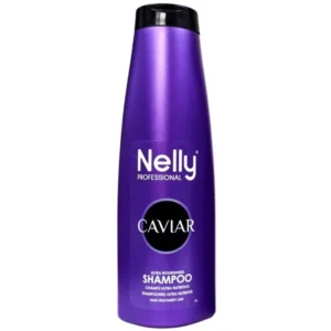 شامپو خاویار نلی پروفشنال Nelly Professional مدل Caviar – ترمیم و تغذیه موهای خشک و آسیب‌دیده | حجم 400 میلی‌لیتر