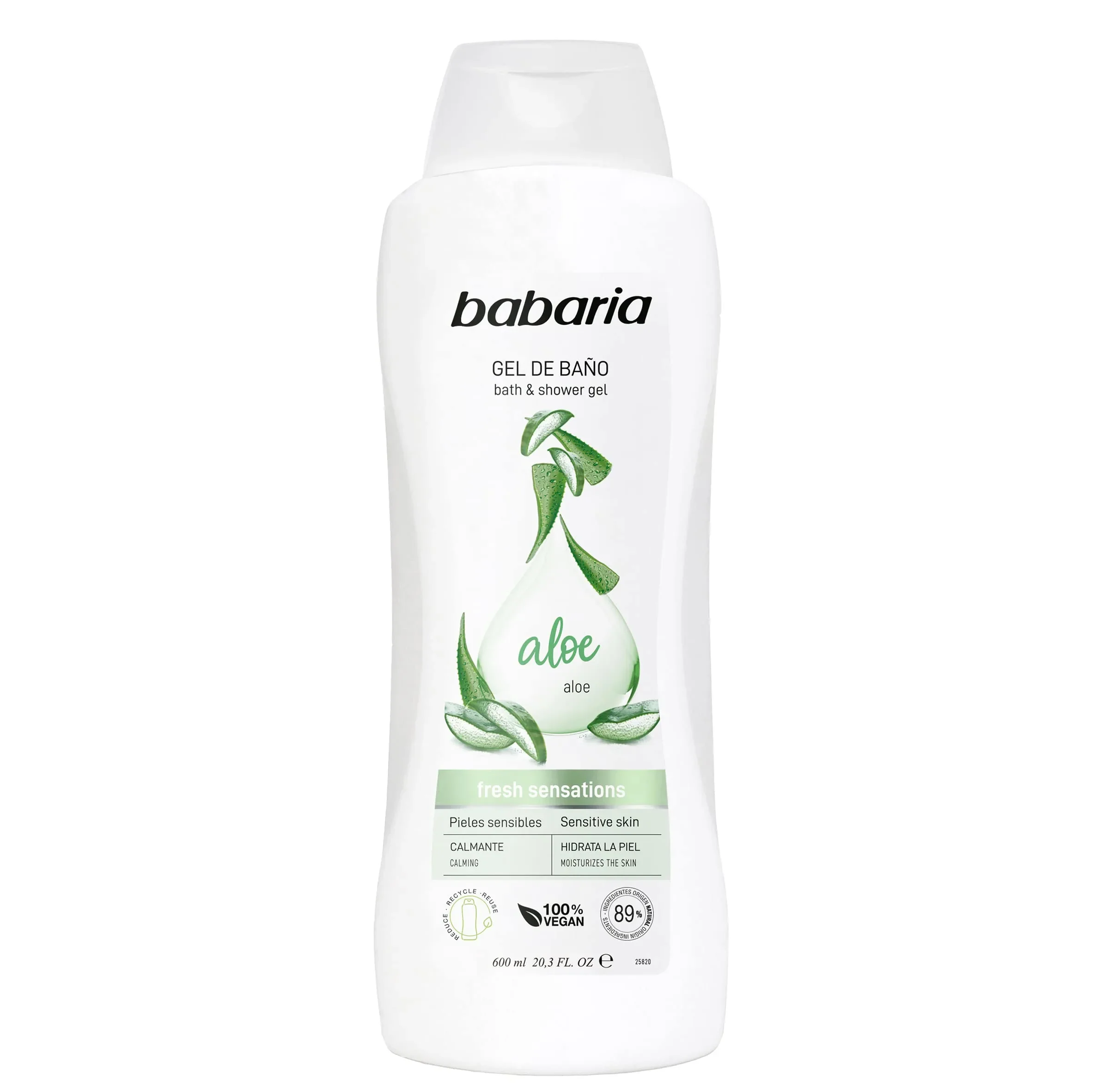 شامپو ژل حمام باباریا مدل Aloe