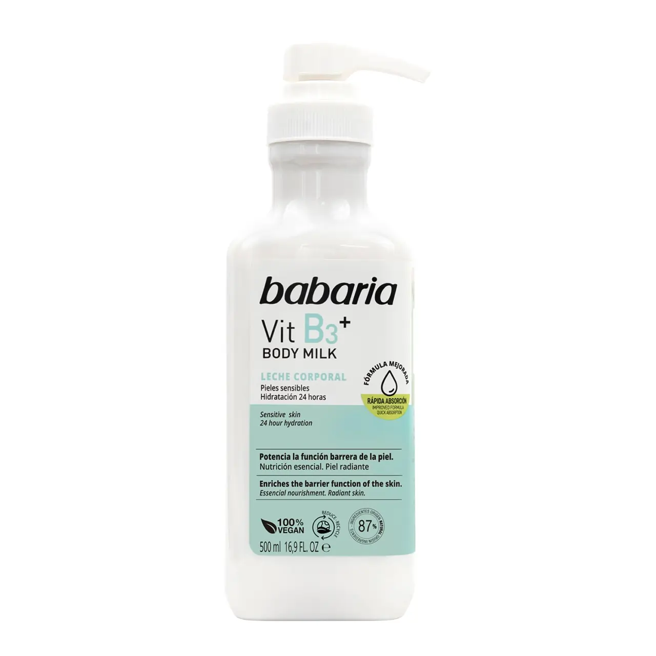 لوسیون بدن ویتامین B3 باباریا Babaria مدل +Vit B3