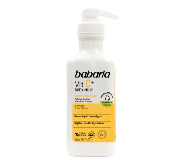 لوسیون بدن ویتامین C باباریا Babaria مدل +Vit C