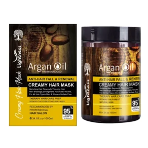 ماسک موی کرمی لایتنس Lightness مدل Argan Oil