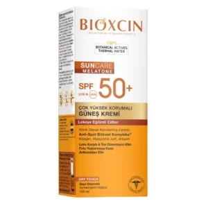 کرم ضدآفتاب و ضدلک بی رنگ بیوکسین مدل Lekeye Eğilimli Ciltler – با +SPF50 – مناسب پوست‌های مستعد لک | حجم 150 میلی‌لیتر