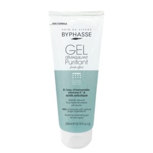 ژل شستشوی صورت بایفاس Byphasse مدل Purifying Cleansing Gel – مناسب انواع پوست | حجم 200 میلی‌لیتر