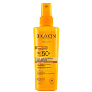 اسپری ضد آفتاب بیوکسین Bioxcin با +SPF50 و مناسب انواع پوست‌ | حجم 200 میلی‌لیتر