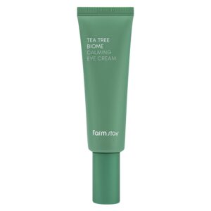 کرم دور چشم ضد تیرگی و تسکین دهنده فارم استی Farmstay مدل Tea Tree Biome – حاوی عصاره درخت چای | حجم 50 میلی‌لیتر